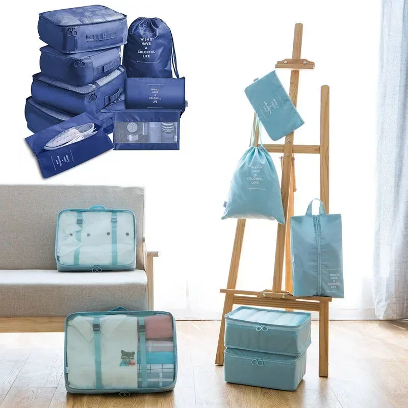 7-Piece Travel Organizer Set