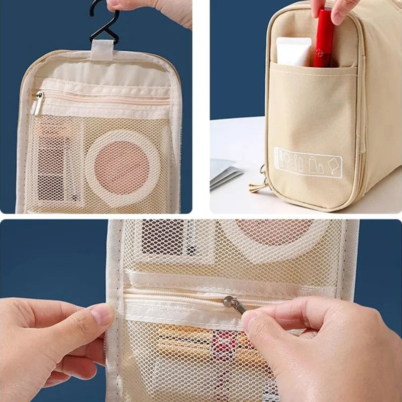 Nylon Travel Makeup Organizer