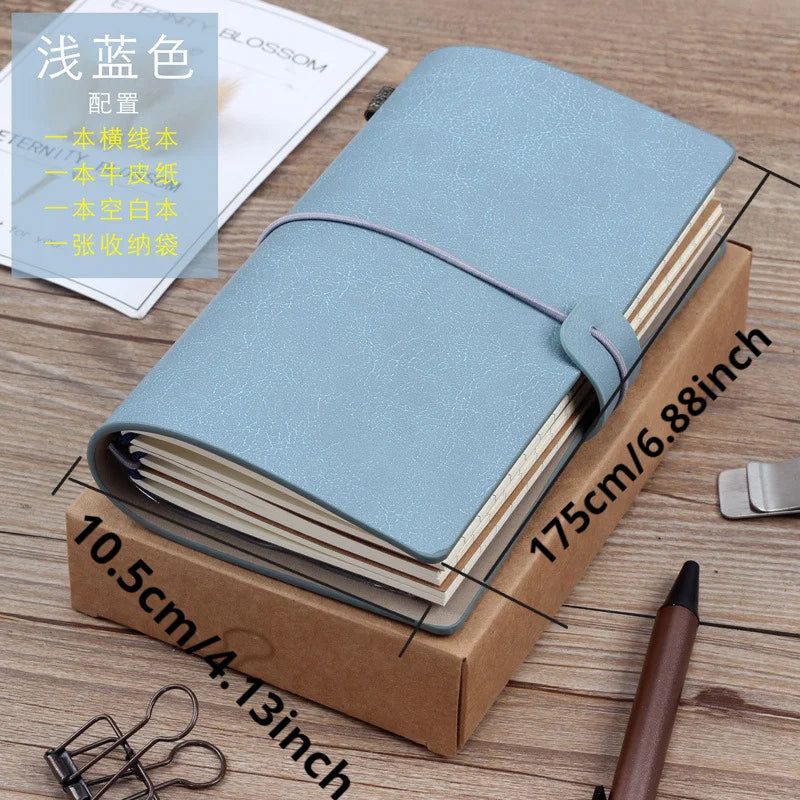 Creative A6 Travel Ledger Notebook