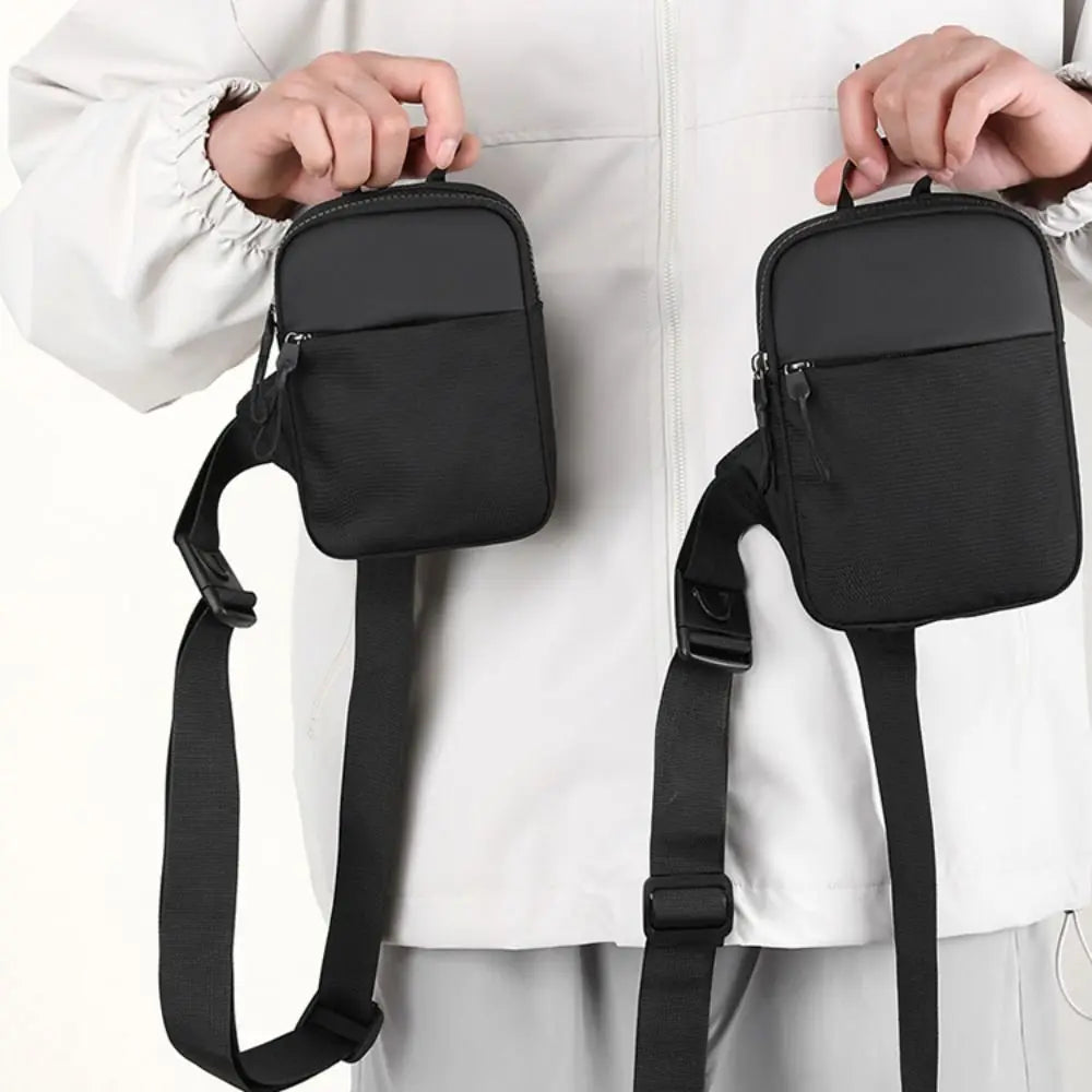 Men's Mini Canvas Chest Bag